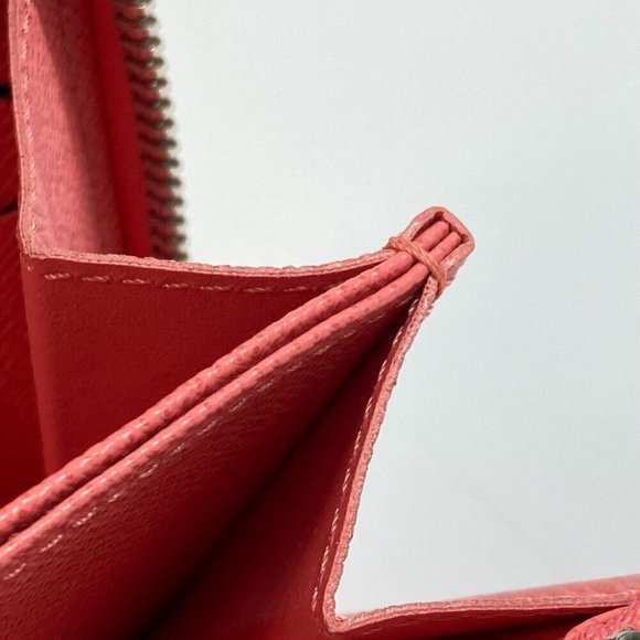 LOUIS VUITTON Epi Zippy Wallet Zip Around Long Wallet Epi Leather pink - Picture 7 of 12